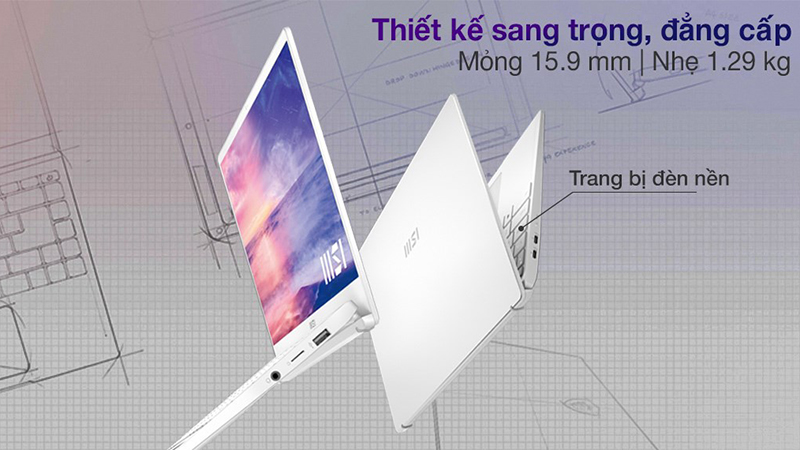 Thiết kế mỏng nhẹ, sang trọng và đầy tinh tế
